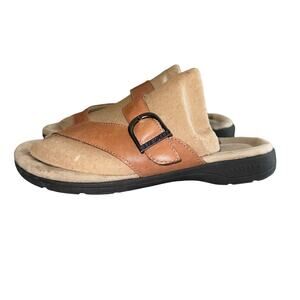 Eastland Tahiti Thong Sandal Leather Sz 8